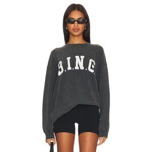 V-5. Anine Bing Tyler Bing Sweatshirt Washed Black Large